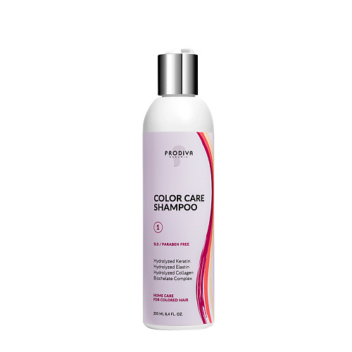 PRODIVA Шампунь для окрашенных волос COLOR CARE 250 #1