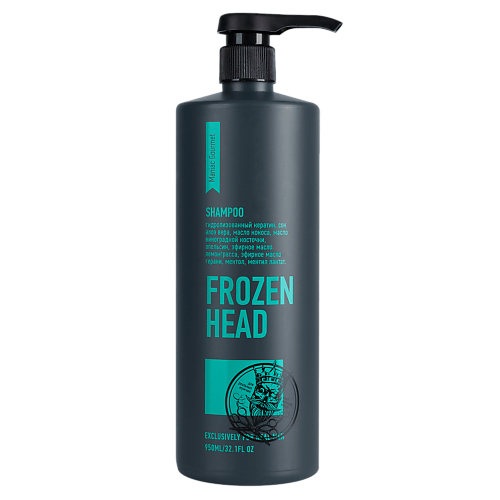PROTOKERATIN Крио-Шампунь мужской для душа FROZENHEAD 950 #1
