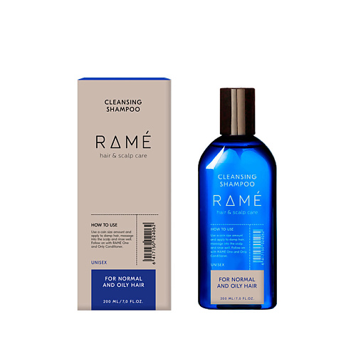 RAMÉ Очищающий шампунь для нормальных и жирных волос RAMÉ CLEANSING SHAMPOO 200 #1