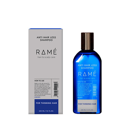 RAMÉ Шампунь от выпадения волос RAMÉ ANTI HAIR LOSS SHAMPOO 200 #1