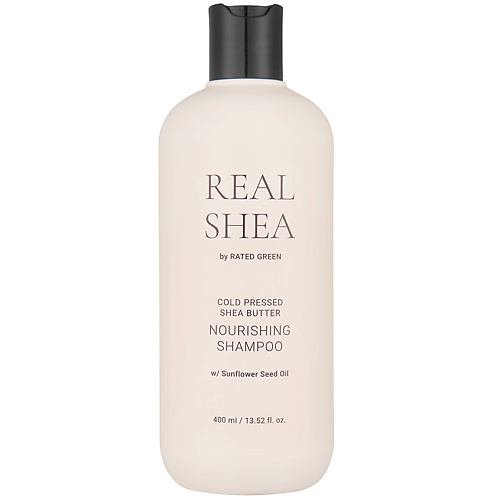 RATED GREEN Питательный шампунь с маслом ши Real Shea Nourishing Shampoo 400 #1