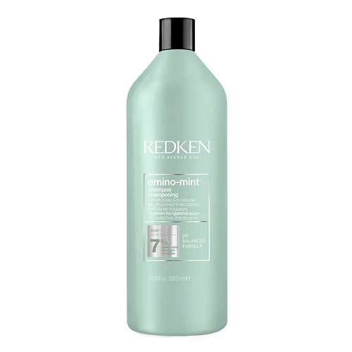 REDKEN Освежающий шампунь Amino-Mint для жирных волос 1000 #1