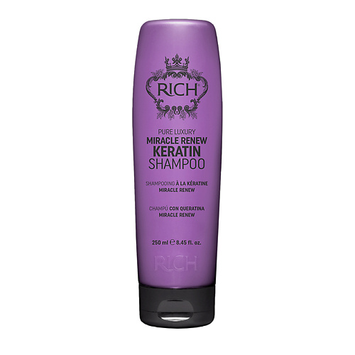 RICH Шампунь чудесное возрождение Hair Care Miracle Renew Keratin 250 #1