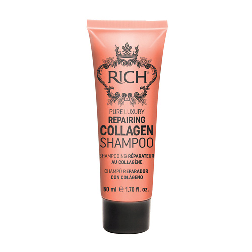 RICH Шампунь восстанавливающий с коллагеном Hair Care Repairing Collagen 50 #1