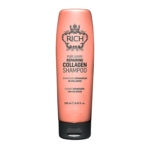 RICH Шампунь восстанавливающий с коллагеном Hair Care Repairing Collagen 250 #1