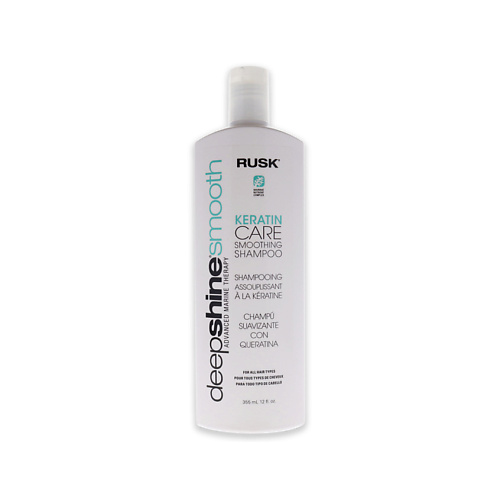 RUSK Шампунь для волос разглаживающий с кератином Deepshine Smooth Keratin Care Shampoo 354 #1