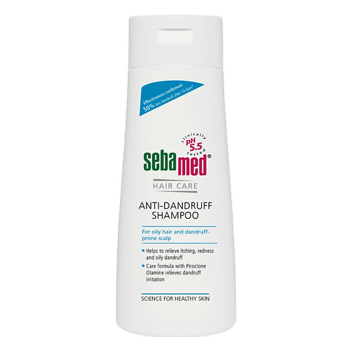SEBAMED Шампунь для волос против перхоти успокаивающий кожу головы Hair Care Anti-Dandruff Shampoo 200 #1