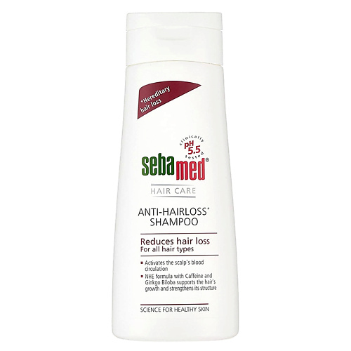 SEBAMED Шампунь для волос против выпадения стимулирующий рост Hair Care Anti-Hairloss Shampoo 200 #1