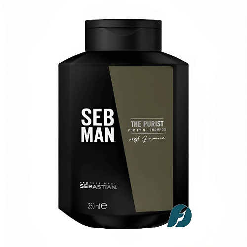 SEBASTIAN PROFESSIONAL Очищающий шампунь для волос SEB MAN The Purist 250 #1