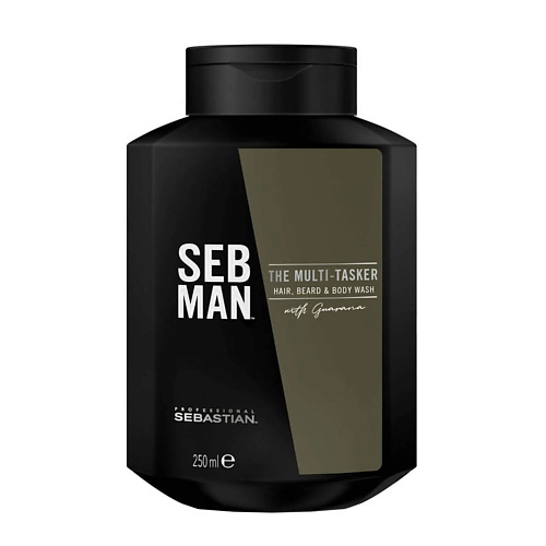 SEBASTIAN PROFESSIONAL Шампунь уход за волосами, бородой и телом SEBMAN THE MULTITASKER 3 в 1 250 #1