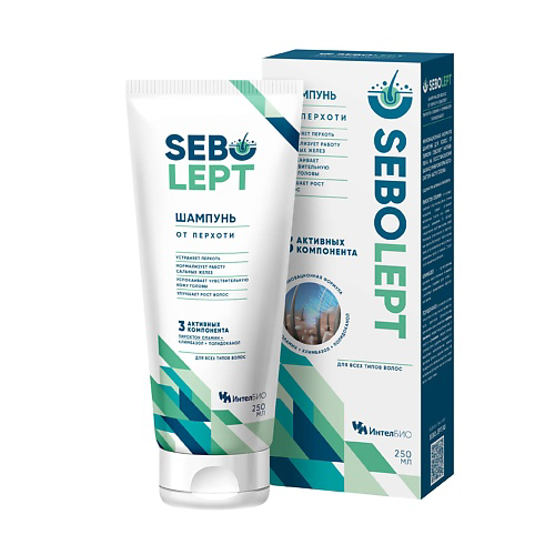 SEBOLEPT СЕБОЛЕПТ Шампунь от перхоти 250 #1