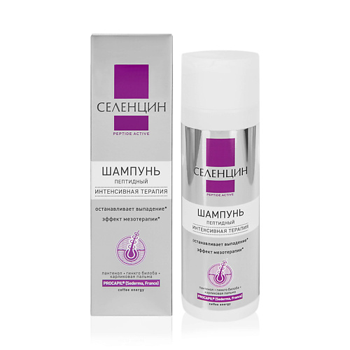 СЕЛЕНЦИН Укрепляющий шампунь "PEPTIDE ACTIVE" 200 #1