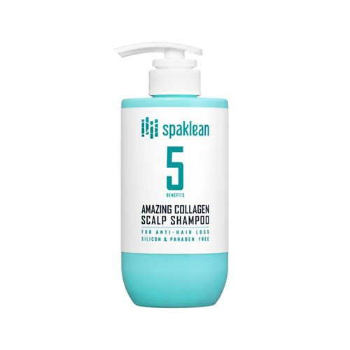 SPAKLEAN Шампунь для кожи головы с коллагеном - Amazing collagen scalp shampoo 500 #1