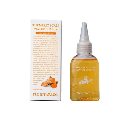 STEAMBASE Mini Turmeric Scalp Water Scaler Шампунь с куркумой 50 #1