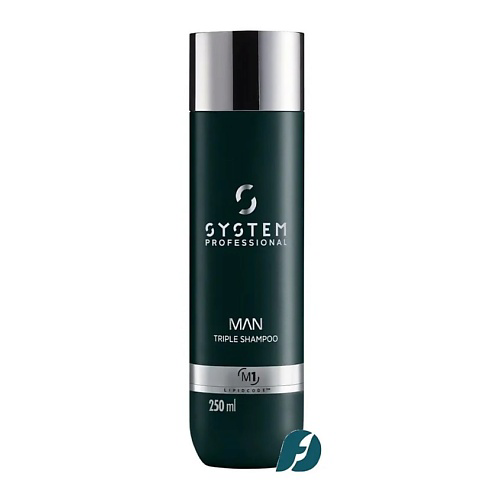 SYSTEM PROFESSIONAL Шампунь для волос, бороды и тела MAN TRIPLE SHAMPOO 250 #1