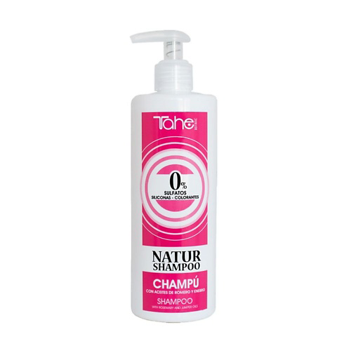 TAHE Бессульльфатный шампунь для жирных волос NATUR SHAMPOO SULPHATES FREE 400 #1