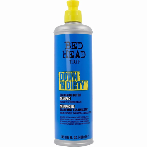 TIGI Очищающий детокс-шампунь Bed Head Down'n Dirty Clarifying Detox Shampoo 400 #1