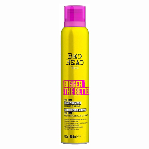 TIGI Шампунь-мусс для объема волос TIGI Bed Head BIGGER THE BETTER 200 #1