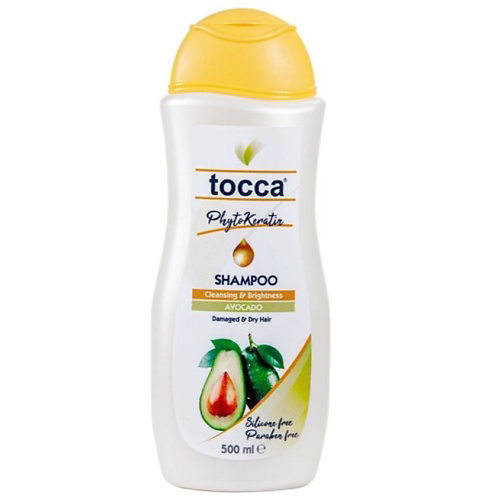 TOCCA Шампунь PhytoKeratin AVOCADO 500 #1