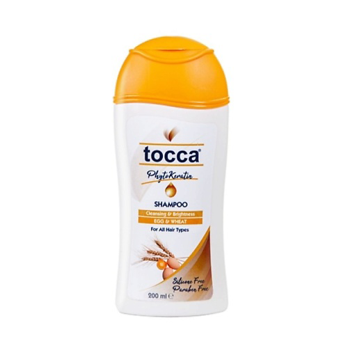 TOCCA Шампунь PhytoKeratin EGG & WHEAT 200 #1