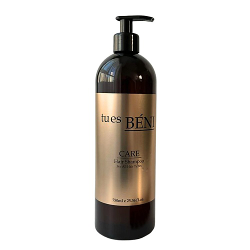 TU ES BENI Шампунь для всех типов волос CARE  Hair Shampoo восстановление,увлажнение, защита 750 #1
