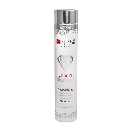 URBAN KERATIN Шампунь безсульфатный с бриллиантовой пудрой Urban Diamond 250 #1