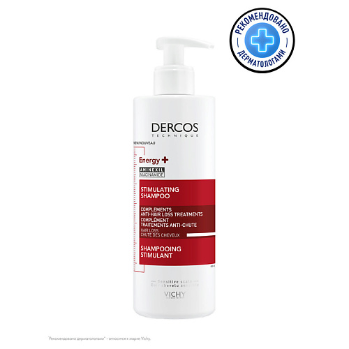 VICHY Шампунь против выпадения волос Dercos Energy + 400 #1
