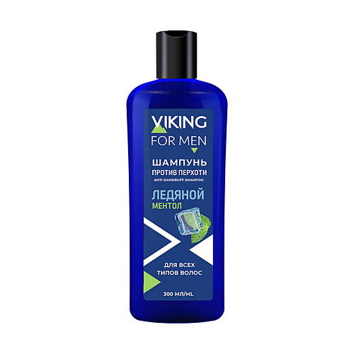 VIKING Шампунь против перхоти Ледяной Ментол Anti-Dandruff Shampoo 300 #1