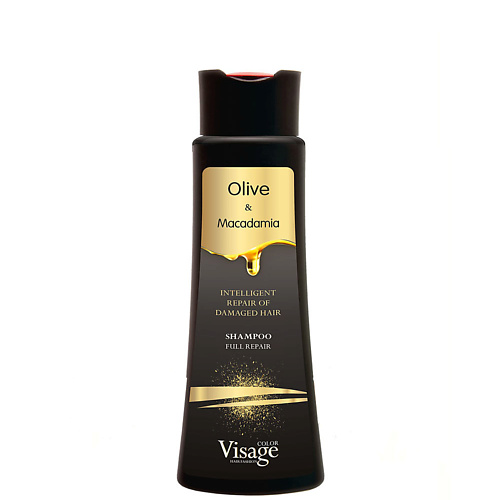 VISAGE COLOR HAIR FASHION Шампунь для вьющихся и ломких волос SHAMPOO DAMAGED HAIR 400 #1