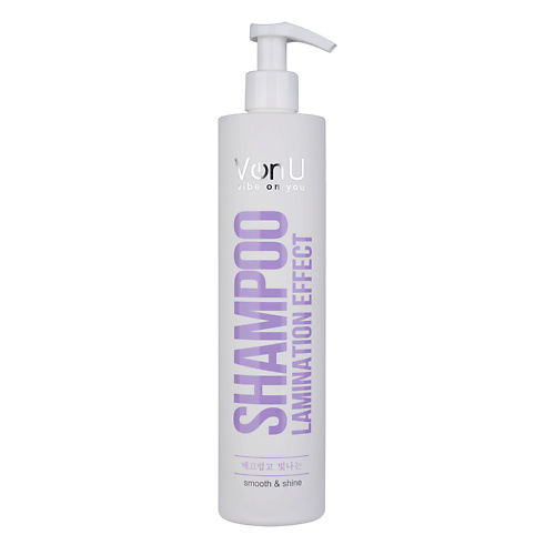 VONU Шампунь для волос с ламинирующим эффектом Lamination effect shampoo 400 #1