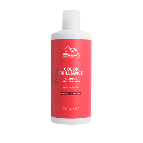 WELLA INVIGO COLOR BRILLIANCE Шампунь для защиты цвета для густых волос 500 #1