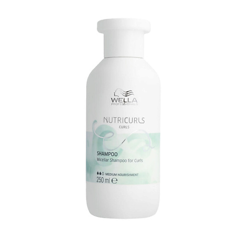 WELLA NUTRICURLS Мицеллярный шампунь для волос с кудряшками и волнами 250 #1