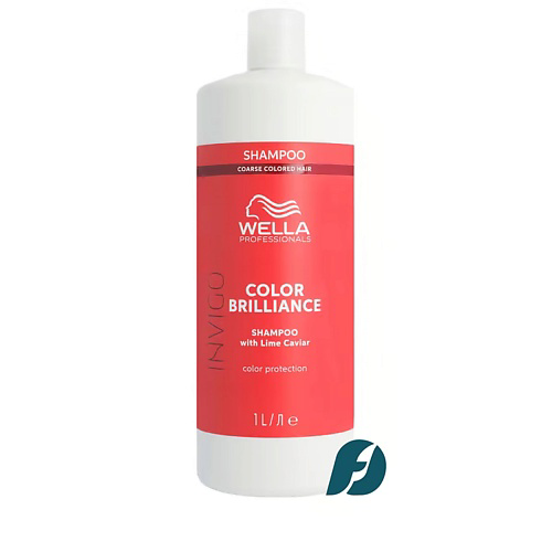 WELLA PROFESSIONALS Шампунь для окрашенных жестких волос Invigo Color Brilliance COARSE 1000 #1