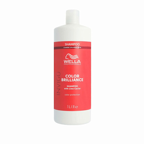 WELLA Восстанавливающий цвет шампунь для густых волос Invigo Color Brilliance 1000 #1