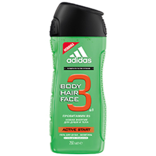 ADIDAS Шампунь и гель для душа Active Start 250 #1