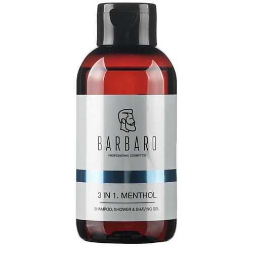 BARBARO Гель для душа 3 в 1 MENTHOL 250 #1