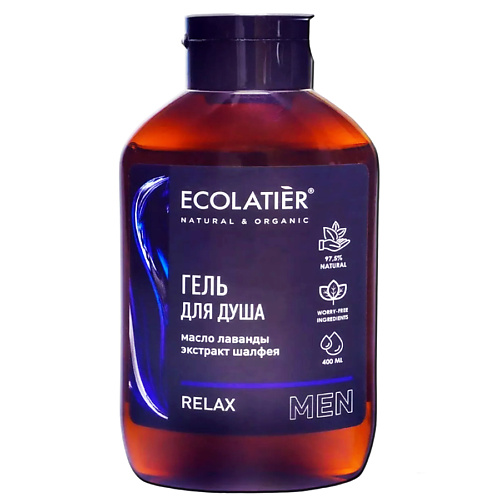 ECOLATIER Мужской гель для душа Relax 400 #1