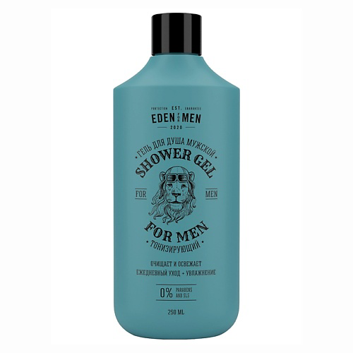 EDEN FOR MEN Гель для душа мужской тонизирующий, увлажняющий, бодрящий с ментолом 250 #1