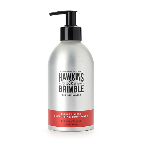 HAWKINS & BRIMBLE Гель для душа тонизирующий в многоразовом флаконе Elemi & Ginseng Body Wash 300 #1