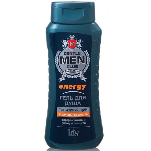 IRIS COSMETIC Гель для душа "ENERGY тонизирующий" Gentlemen clab Белорэк 400 #1