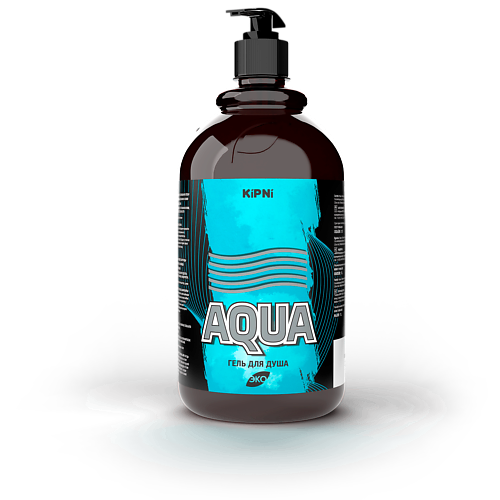 KIPNI Гель для душа (мужские ароматы) с дозатором AQUA 1000 #1