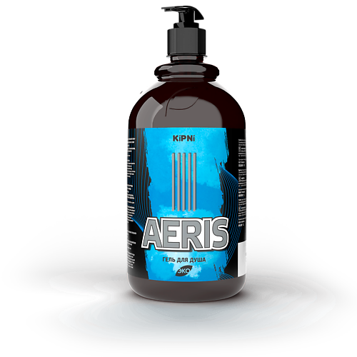 KIPNI Гель для душа (мужские ароматы) с дозатором AERIS 1000 #1