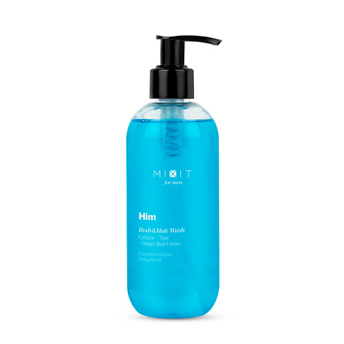 MIXIT Тонизирующий гель для душа и шампунь 2 в 1 Him Body&Hair Wash 250 #1