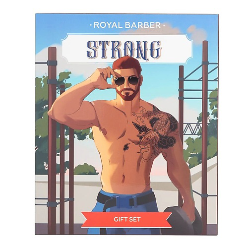 ROYAL BARBER Набор для мужчин "Strong" #1