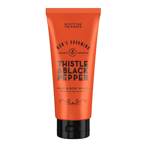 SCOTTISH FINE SOAPS Шампунь-гель для душа Men's Grooming Thistle & Black Pepper 75 #1