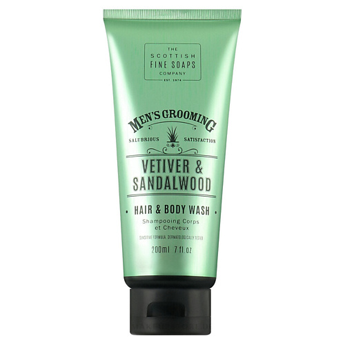 SCOTTISH FINE SOAPS Шампунь-гель для душа Vetiver & Sandalwood 200 #1