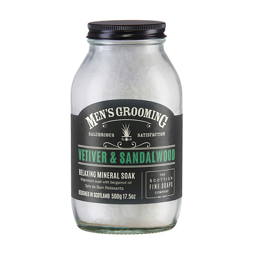 SCOTTISH FINE SOAPS Соль для ванны Men's Grooming Vetiver & Sandalwood 500 #1