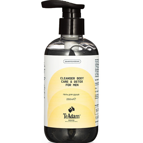 TEADAM Гель для душа CLEANSER BODY CARE & DETOX for men 250 #1