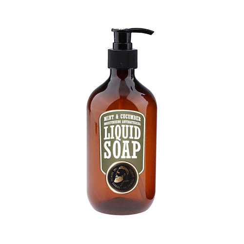 THE CHEMICAL BARBERS Мыло жидкое антибактериальное и увлажняющее "Мята и Огурец" MINT&CUCUMBER LIQUID SOAP 300 #1