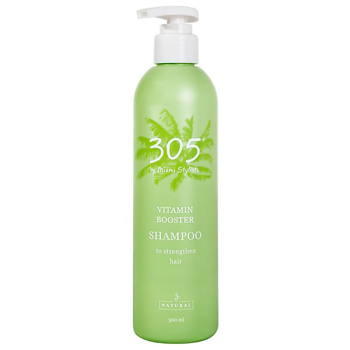 305 MIAMI SPA Шампунь для укрепления ослабленных волос Vitamin Booster 300 #1